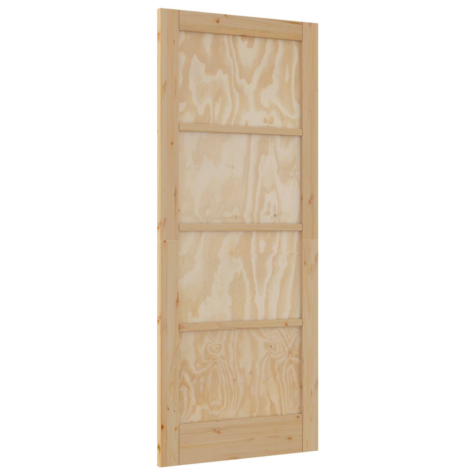 Unutarnja vrata "ORKDAL" 83x202x4 cm Vrata od punog drveta bora