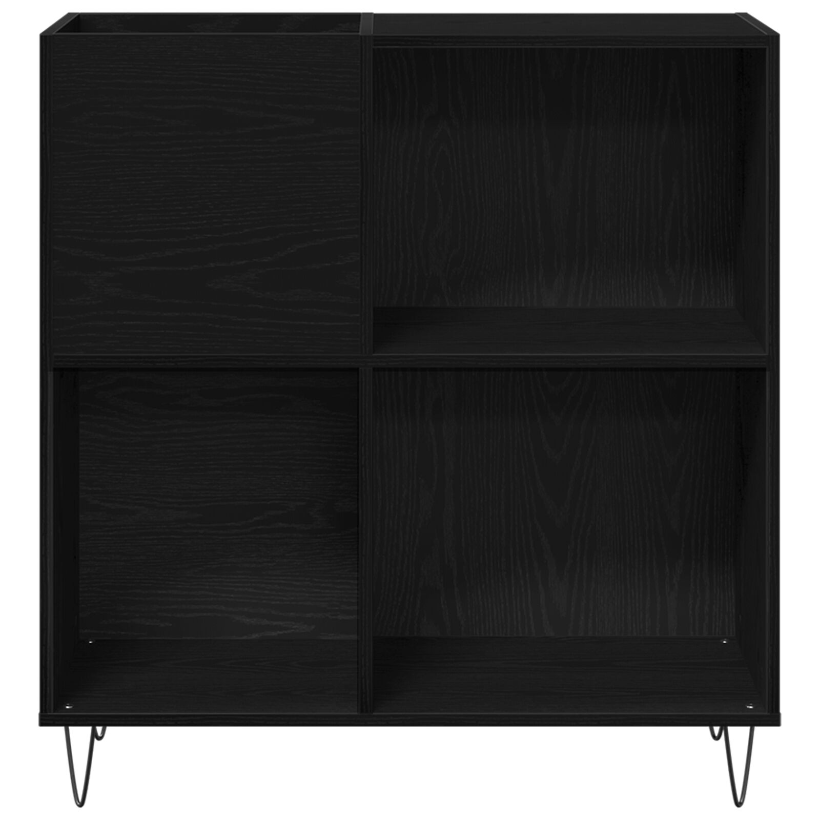 Record Cabinet Black 84.5x38x89 cm Engineered Wood vidaXL - Picture 25 of 117