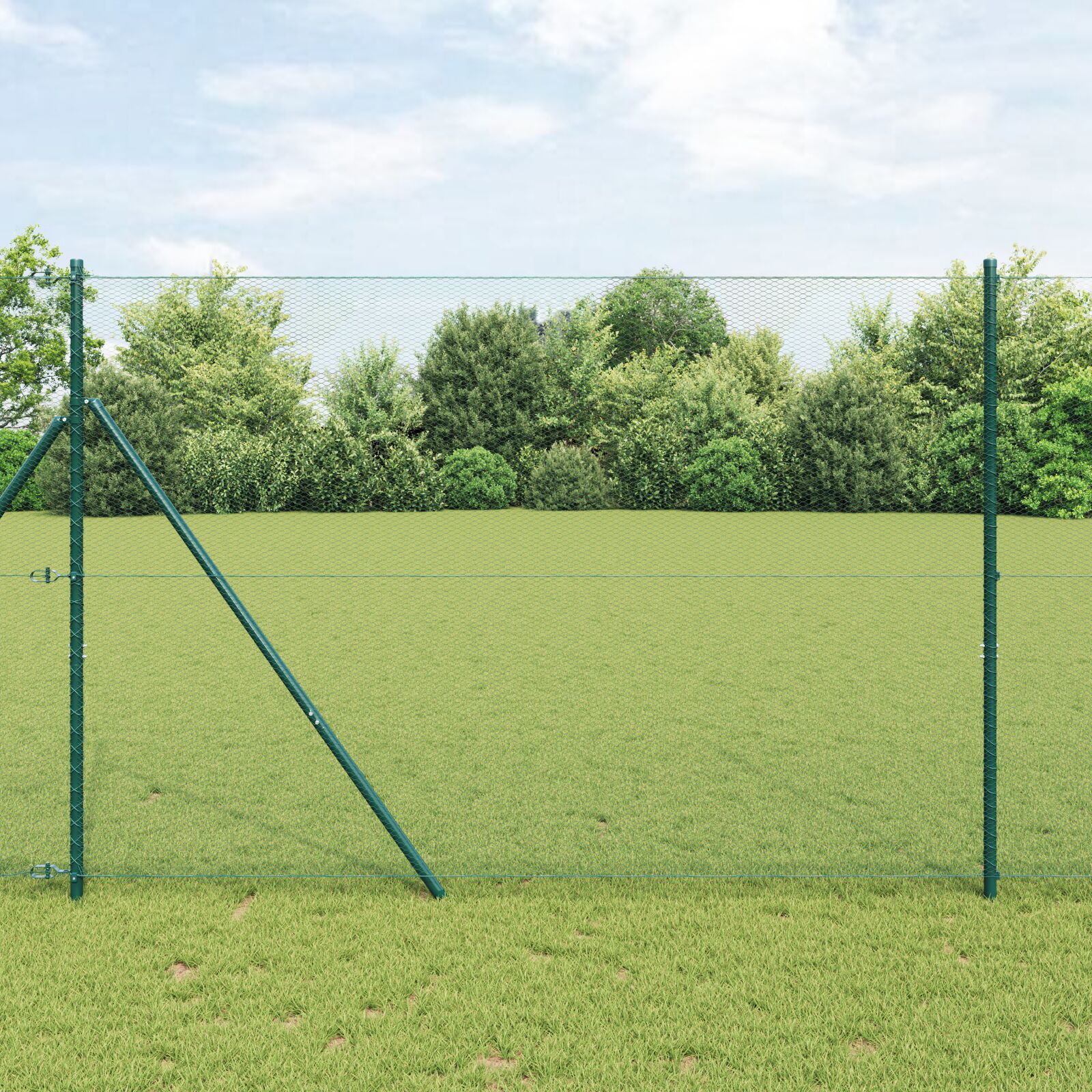 Kuusnurkne Aed Roheline 1.5x10 m Teras