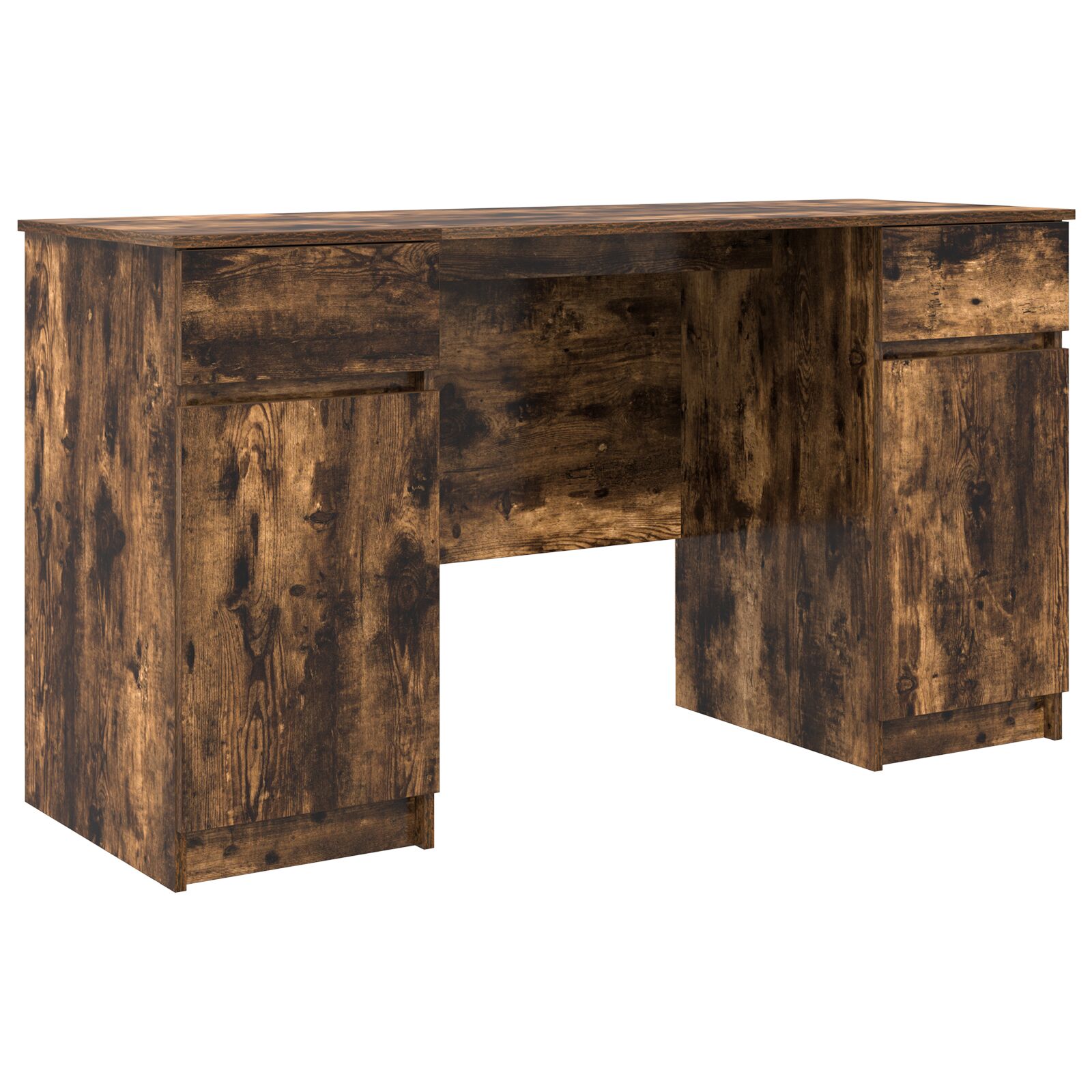 Stol Dimljeni hrast 140x49x76 cm Konstruirano drvo
