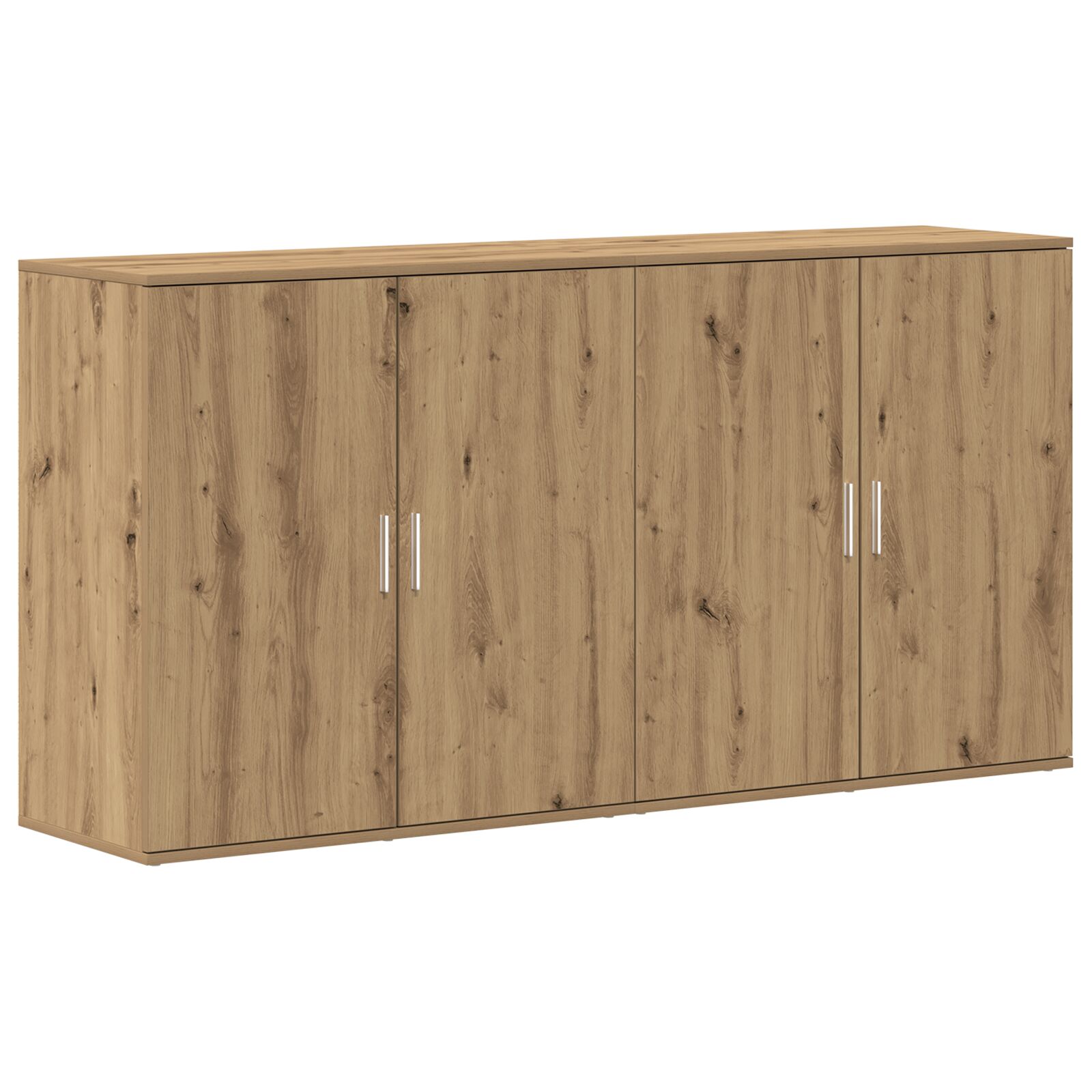 vidaXL Komode 2 kom Artisan Hrast 79x38x80 cm Konstruirano drvo
