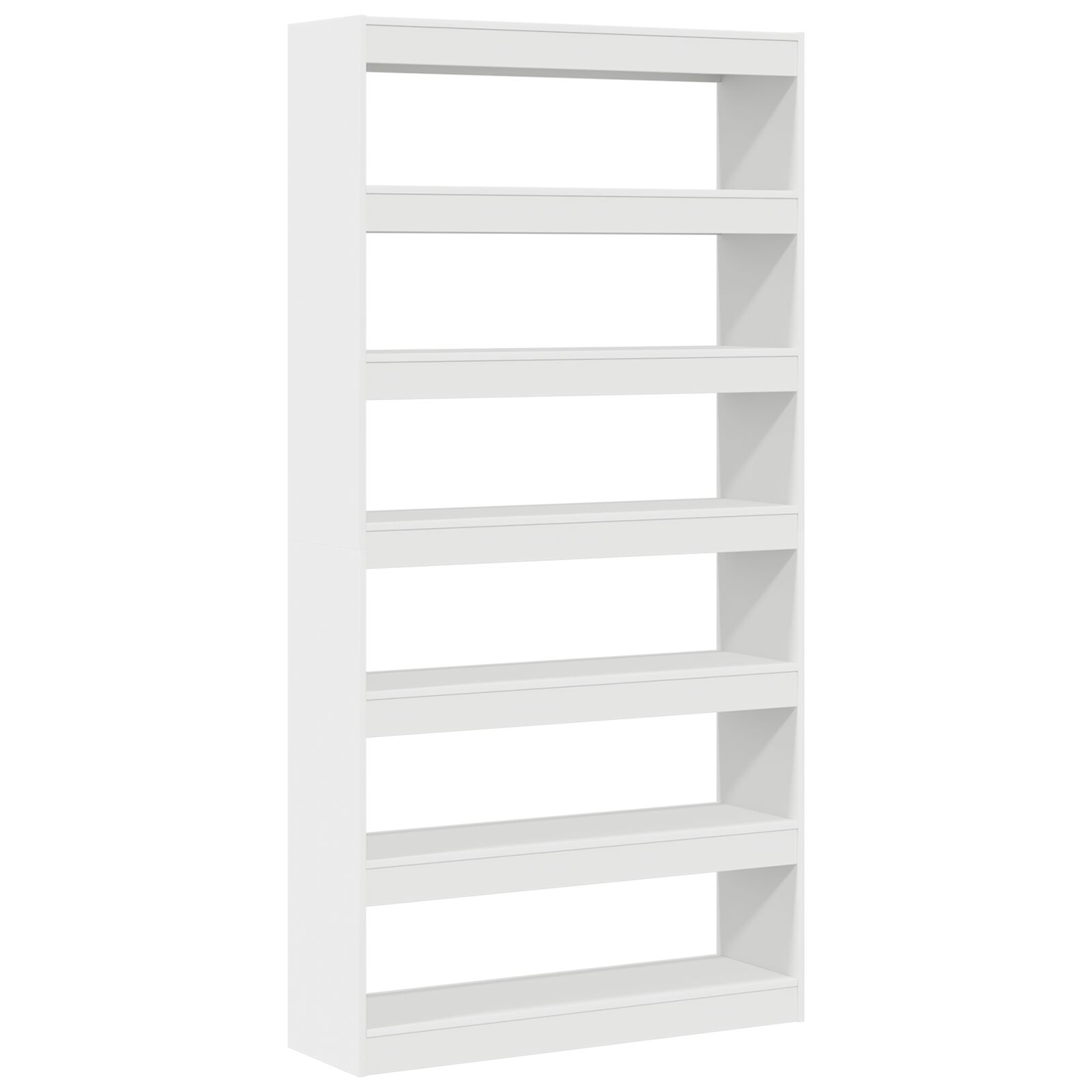 Valge raamaturiiul Valge MDF 100 x 30 x 198 cm Ri..