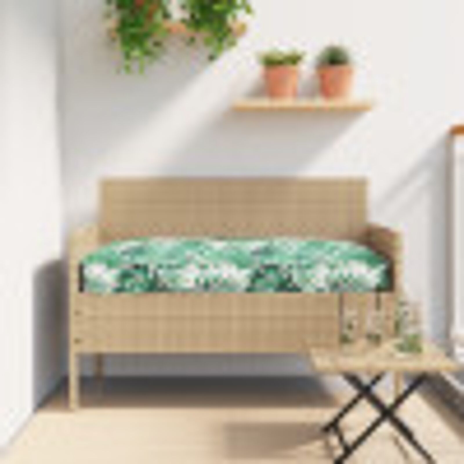Pallet-Kissen Blattmuster Blattmuster Polyester