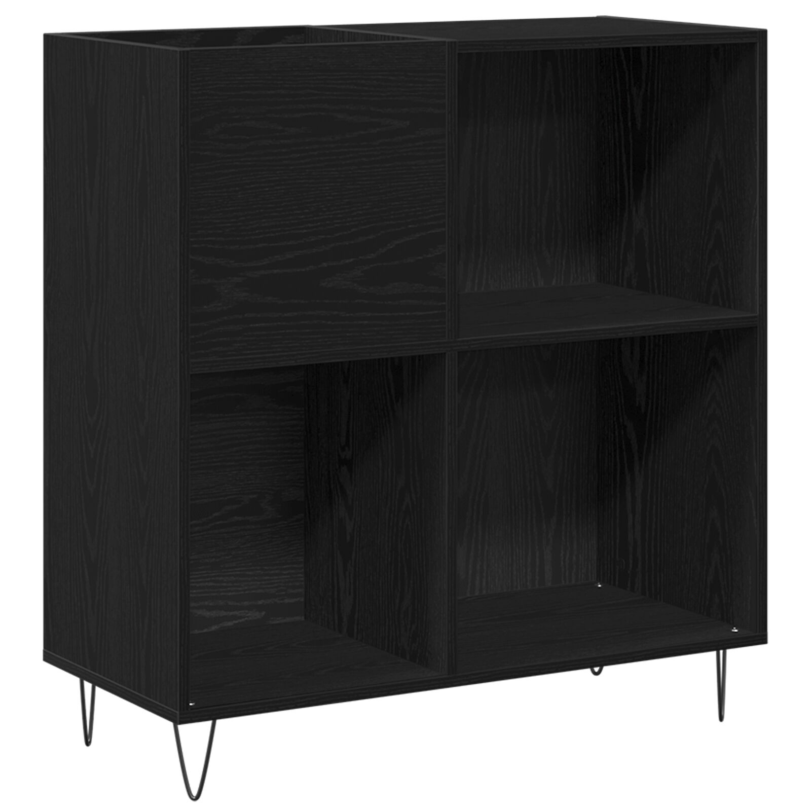 Record Cabinet Black 84.5x38x89 cm Engineered Wood vidaXL - Picture 22 of 117