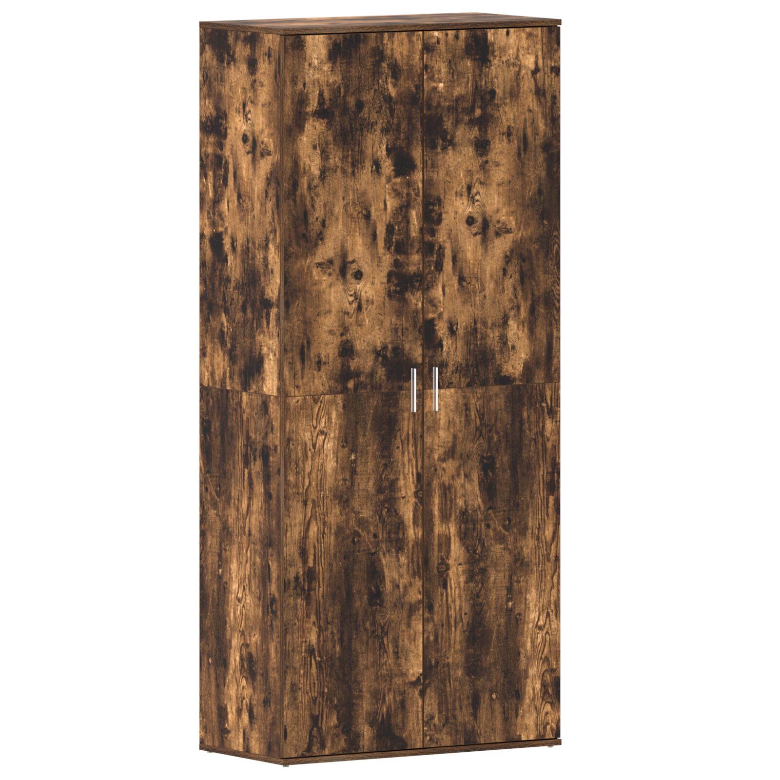 vidaXL Ormar za cipele Dimljeni hrast 80x39x180 cm Konstrukcijsko drvo