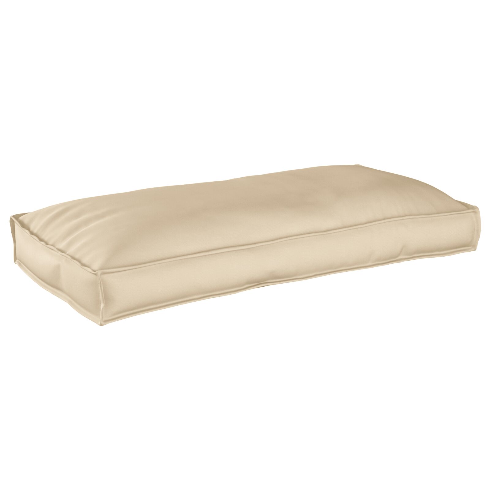 Pallet padi istumis- / seljatugedeks beež 120x60x12 cm Oxford kangas