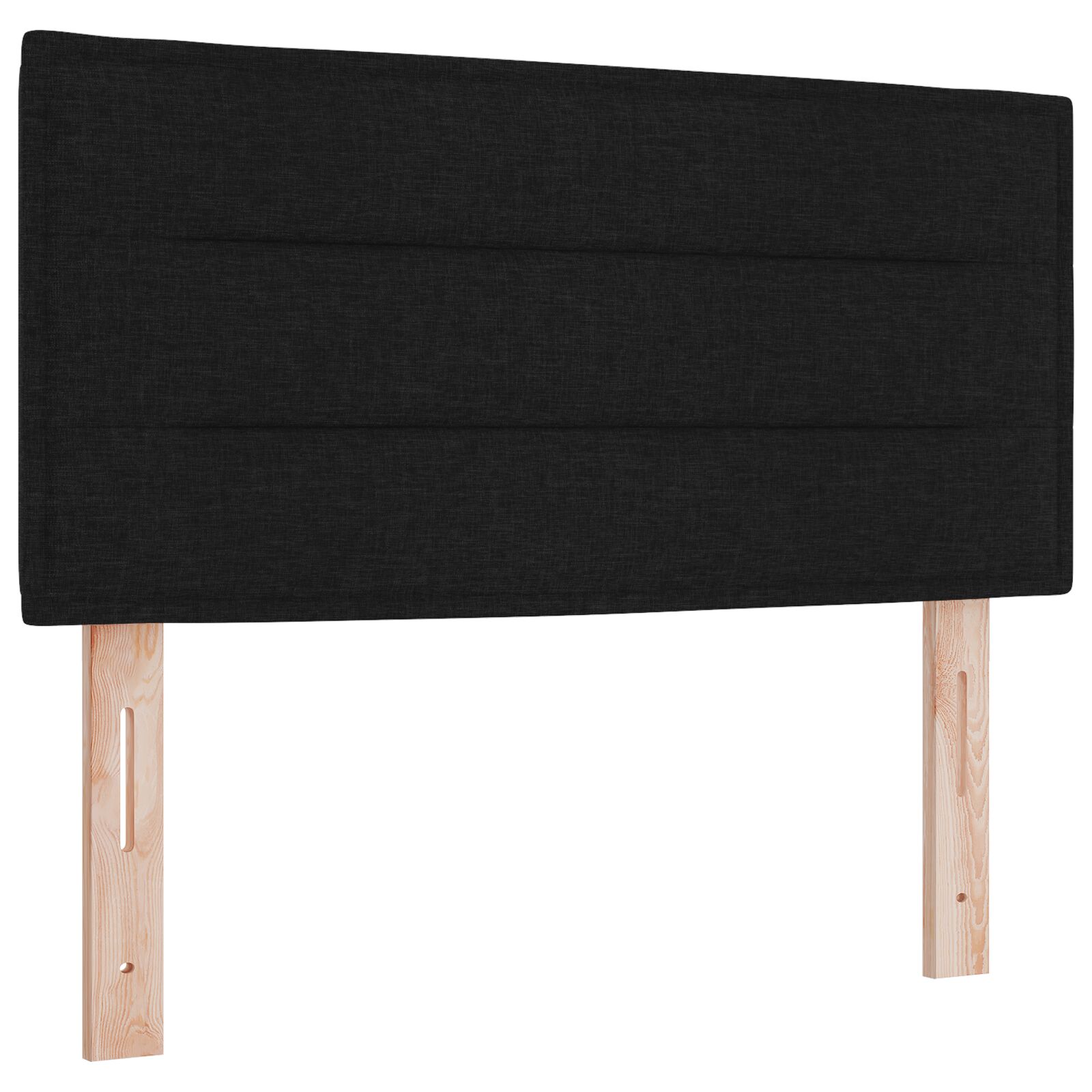 LED-pääty Linjamuotoilu Musta 90 cm Kangas