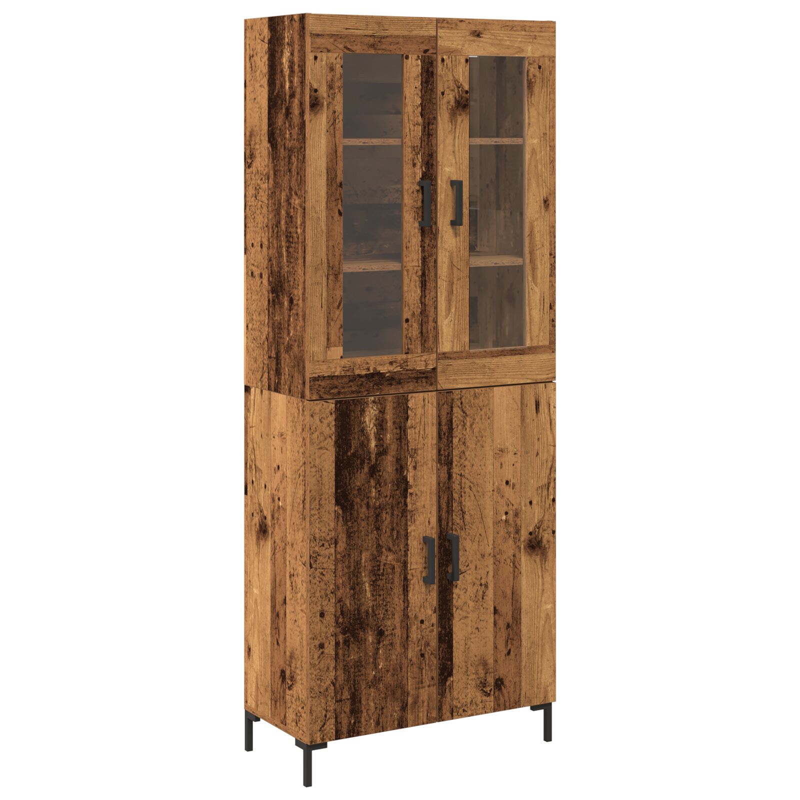 vidaXL Sideboard s Wall Cabinetom od Starog Drva
