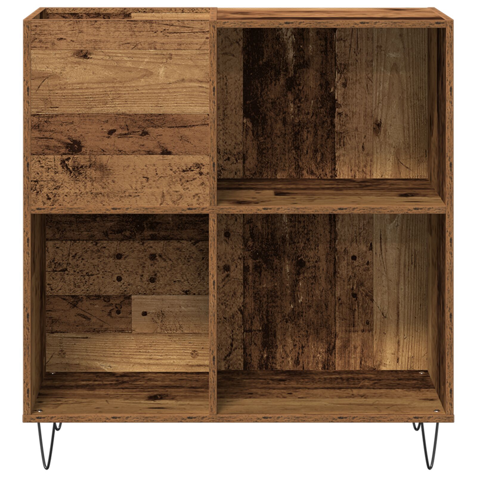 Record Cabinet Black 84.5x38x89 cm Engineered Wood vidaXL - Picture 16 of 117