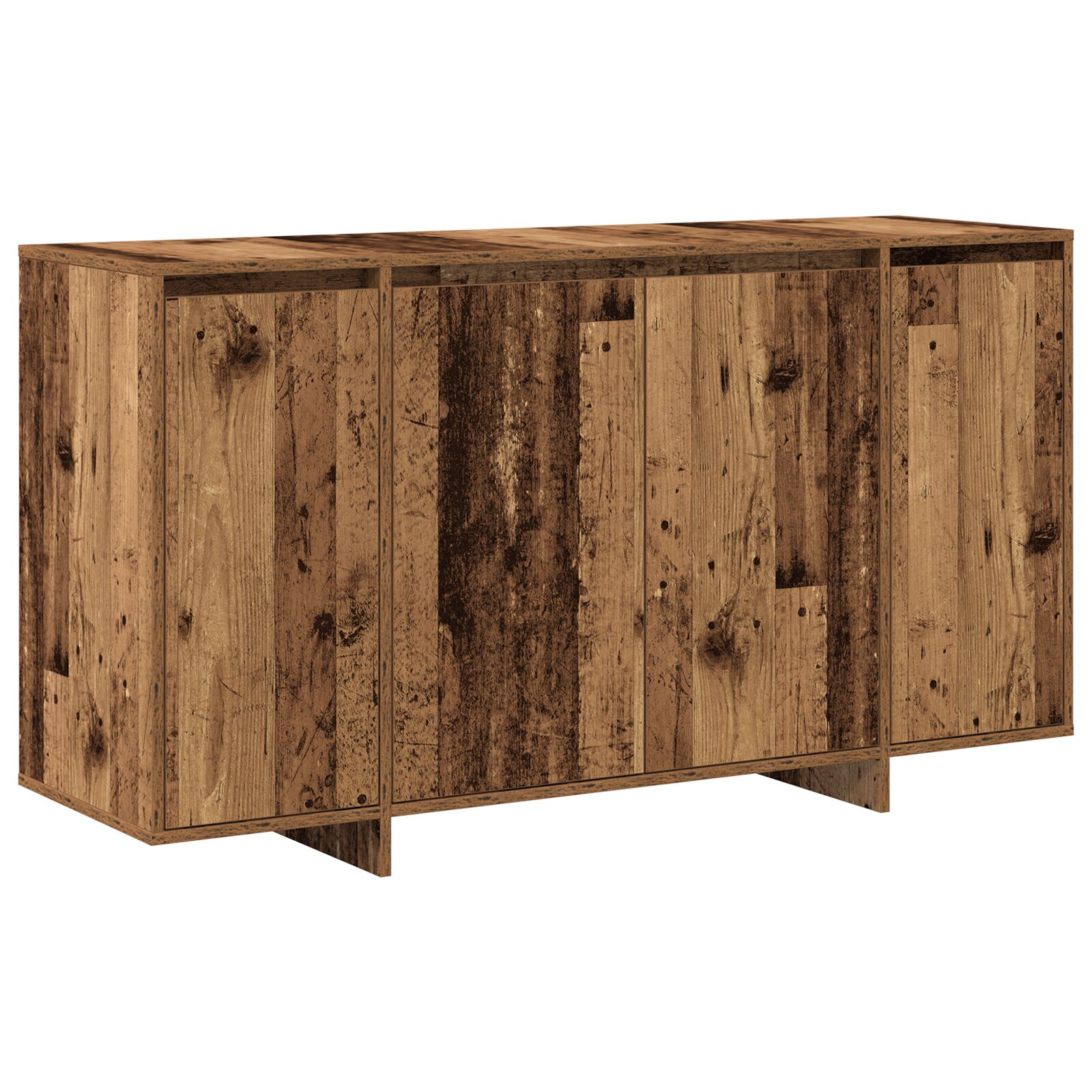 Stari drveni Sideboard Staro drvo Čvrsto obnovljeno drvo