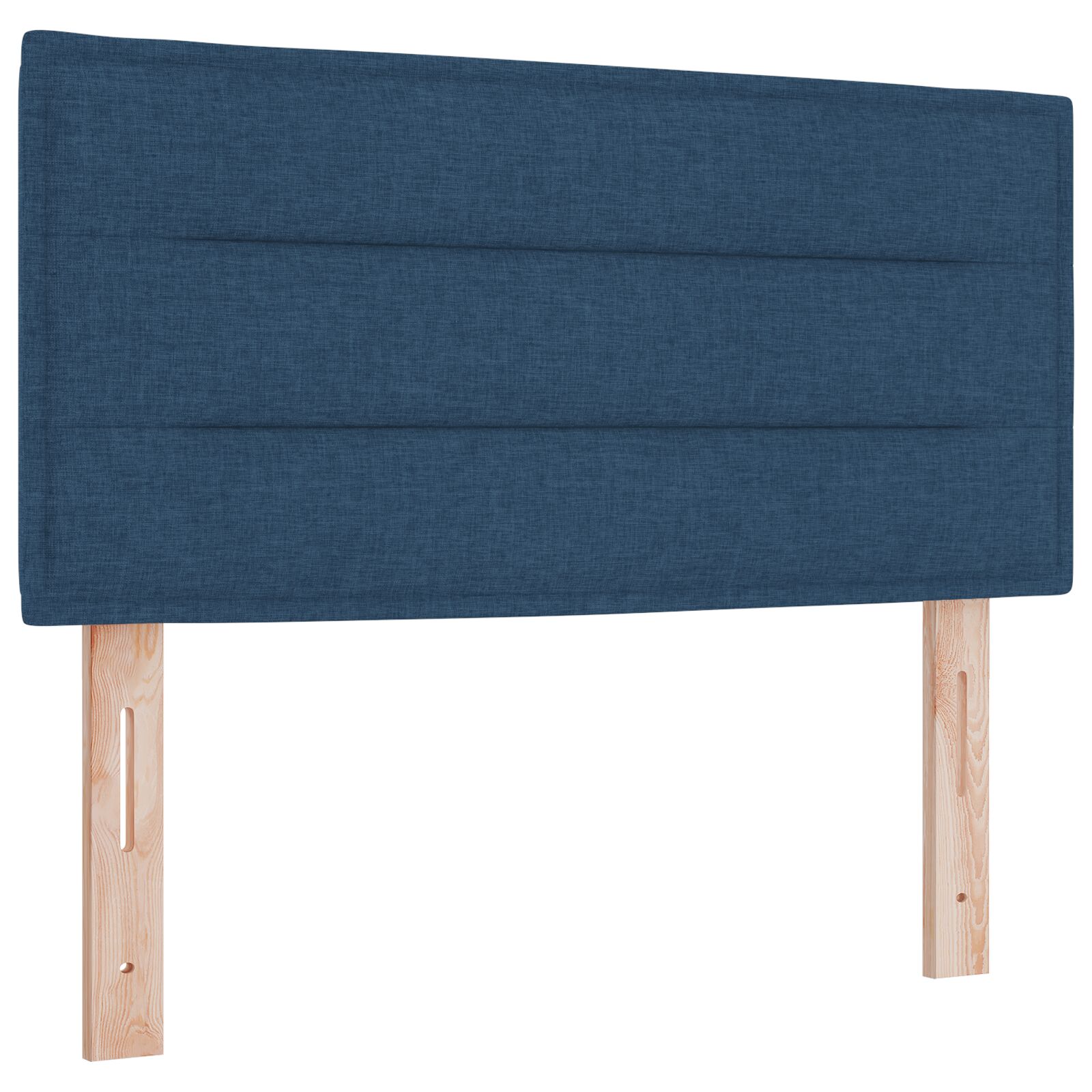 Headboard Lines Design Blue 80 cm Fabric