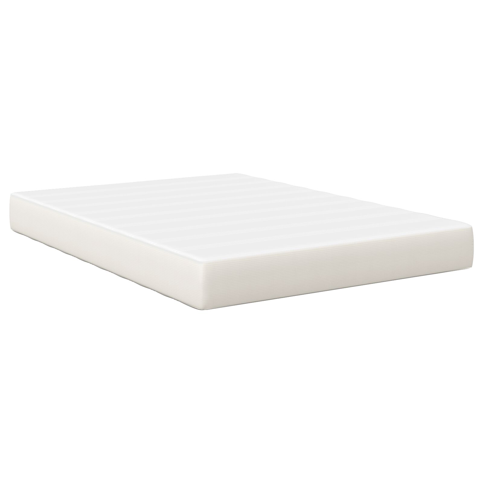 Pocket Spring Krevet Madrac Krem Srednji 140x200x20 cm Tkanina