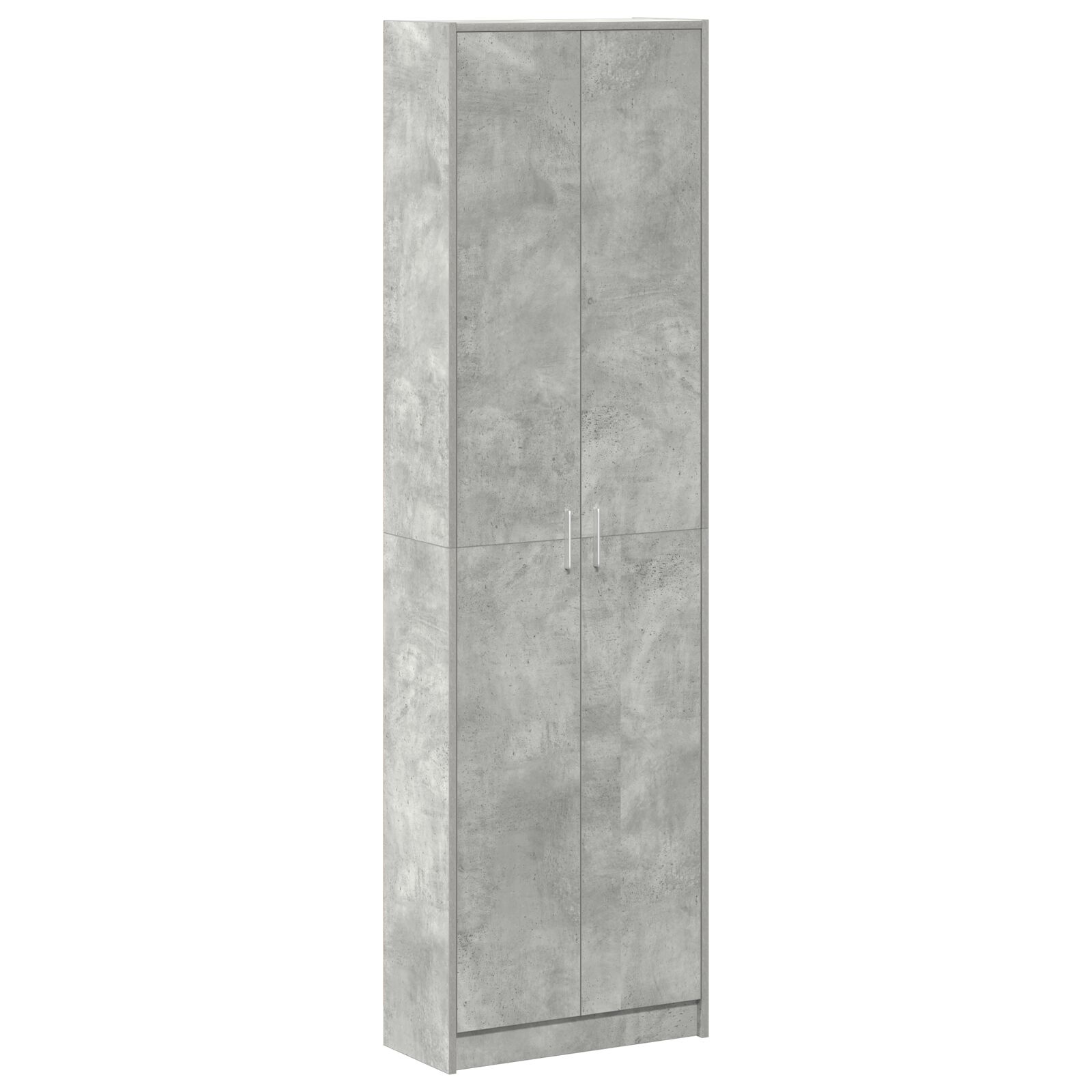 Ormar Sivi Betonski 55x25x189 cm od drvene strukturne ploče