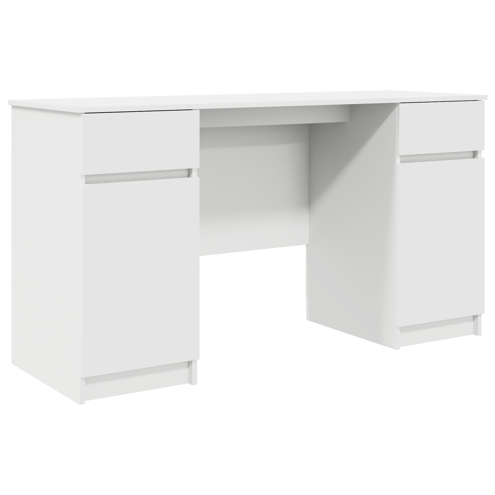Stol Bijela 140x49x76 cm Konstruirano drvo