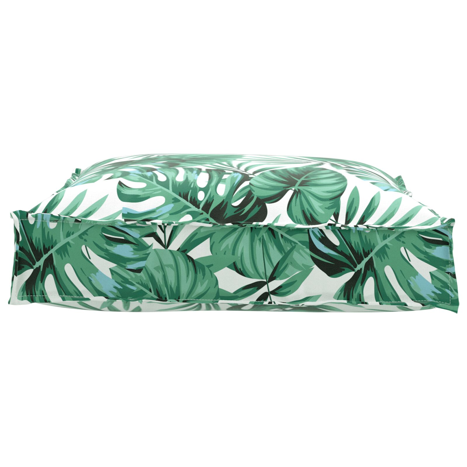 Pallet Cushion for Seat Leaf Pattern 70x70x12 cm Oxford Fabric