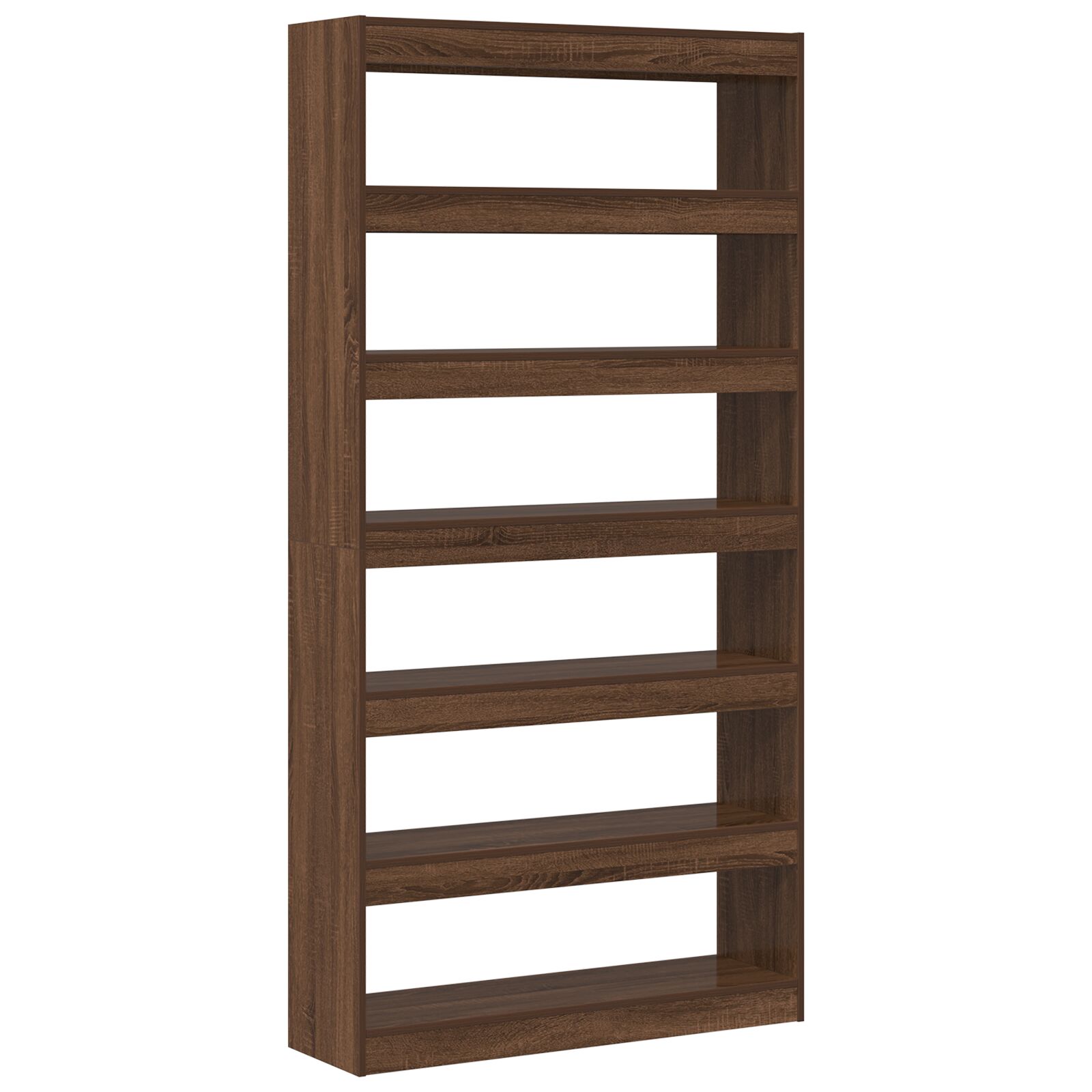 Raamatukapp Pruun tamm Tehispuit 100 x 30 x 198 c..