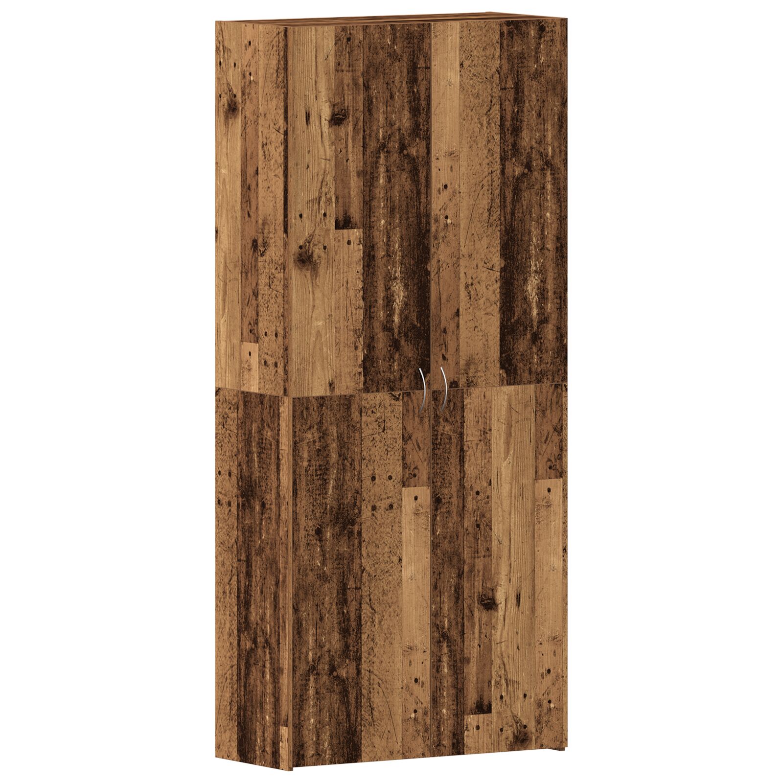 vidaXL Ormar za cipele Stari drvo 80x35,5x180 cm inženjerska drvo