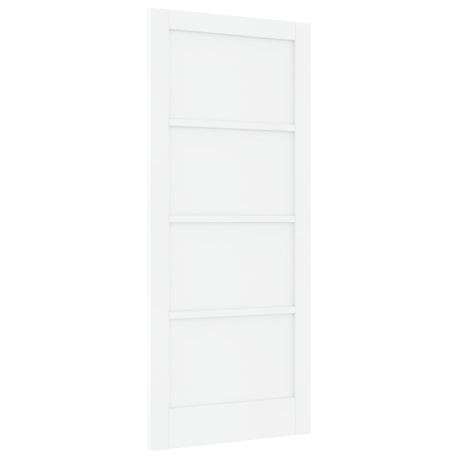 Siseuks 'ORKDAL'valge 86x198.5x4 cm massiiv..