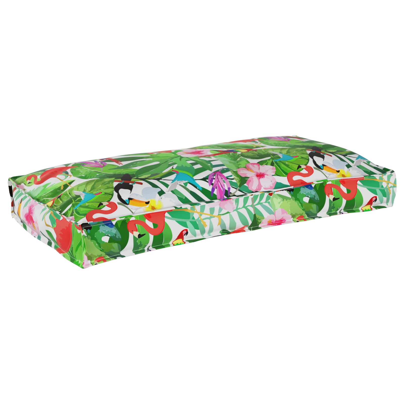 Pallet Padi Istme/ Seljatoe Troopiline Džungel 120x60x12 cm Oxford Kude