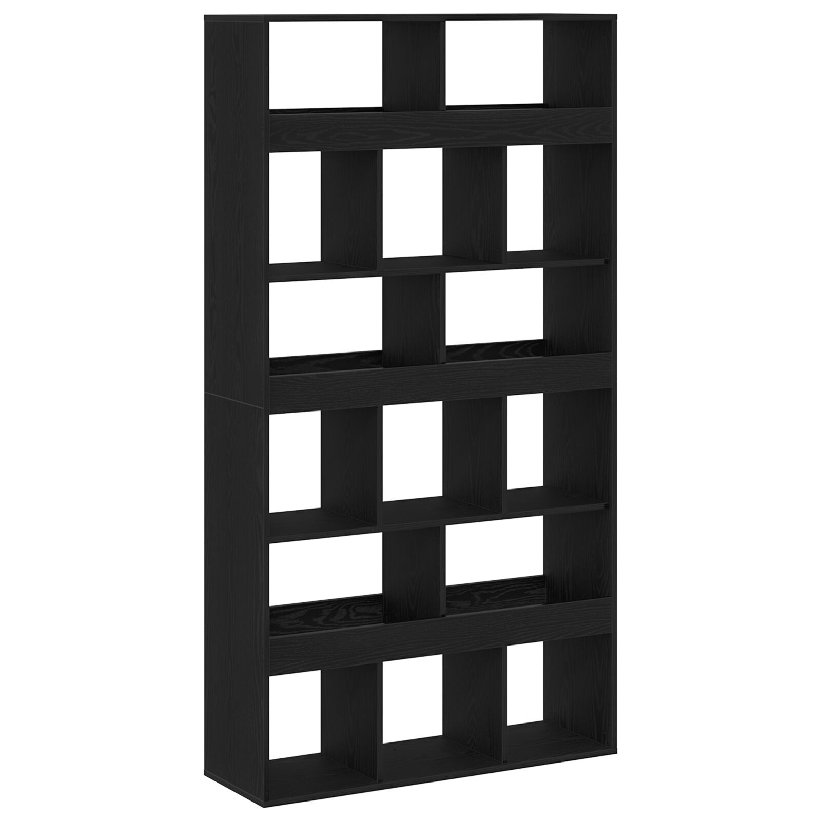 vidaXL Pregrada za sobu 2 kom Crveni hrast 100x33x187,5 cm Konstruirano drvo