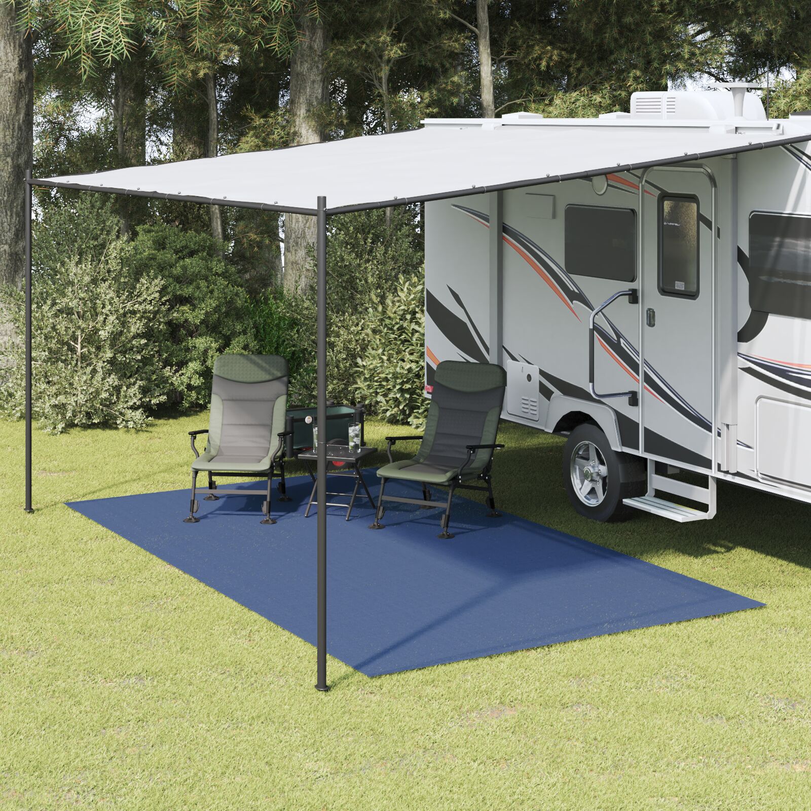 Telgi vaip sinine 3.5x4 m