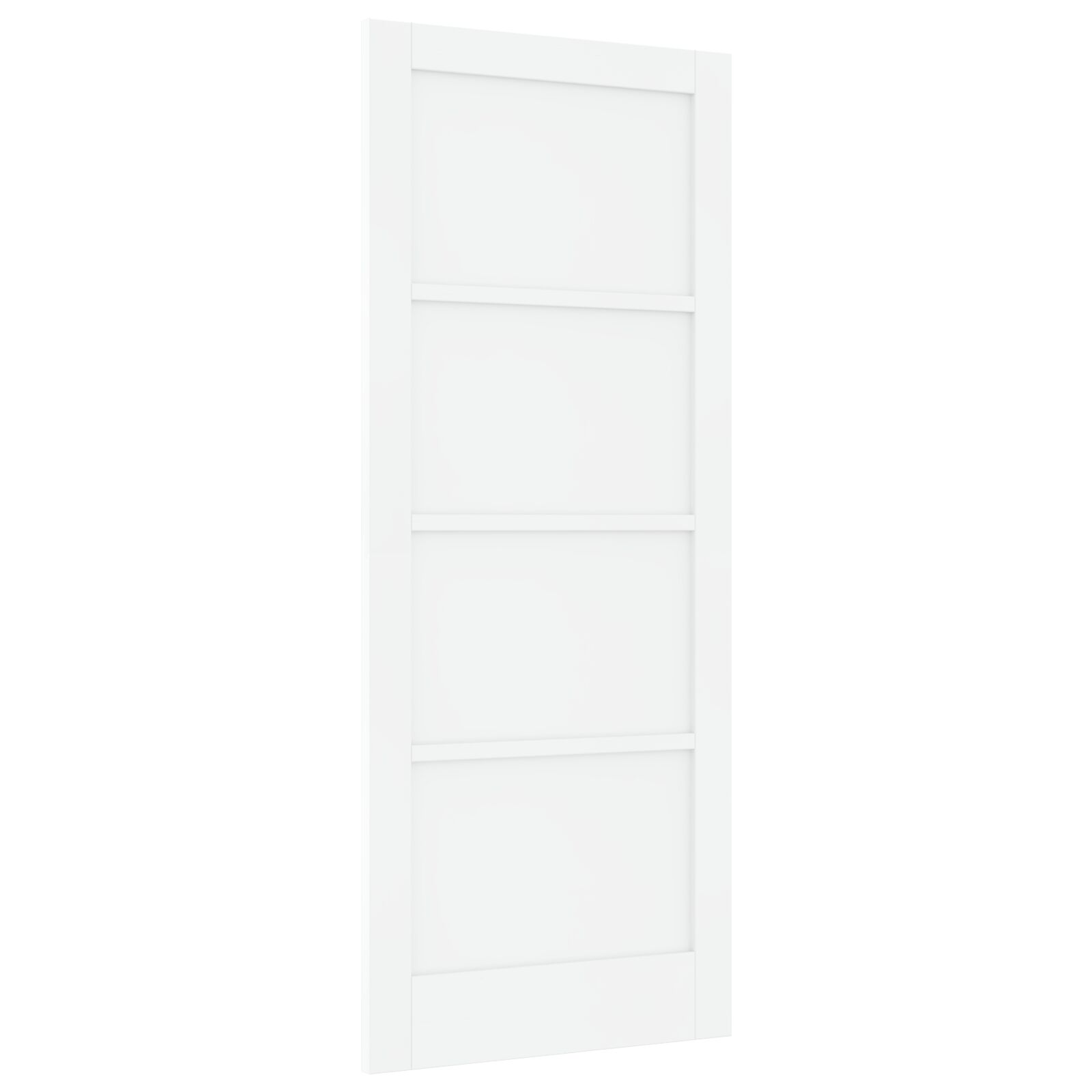 Siseuks 'ORKDAL'Valge 83x202x4 cm Tugev Pui..