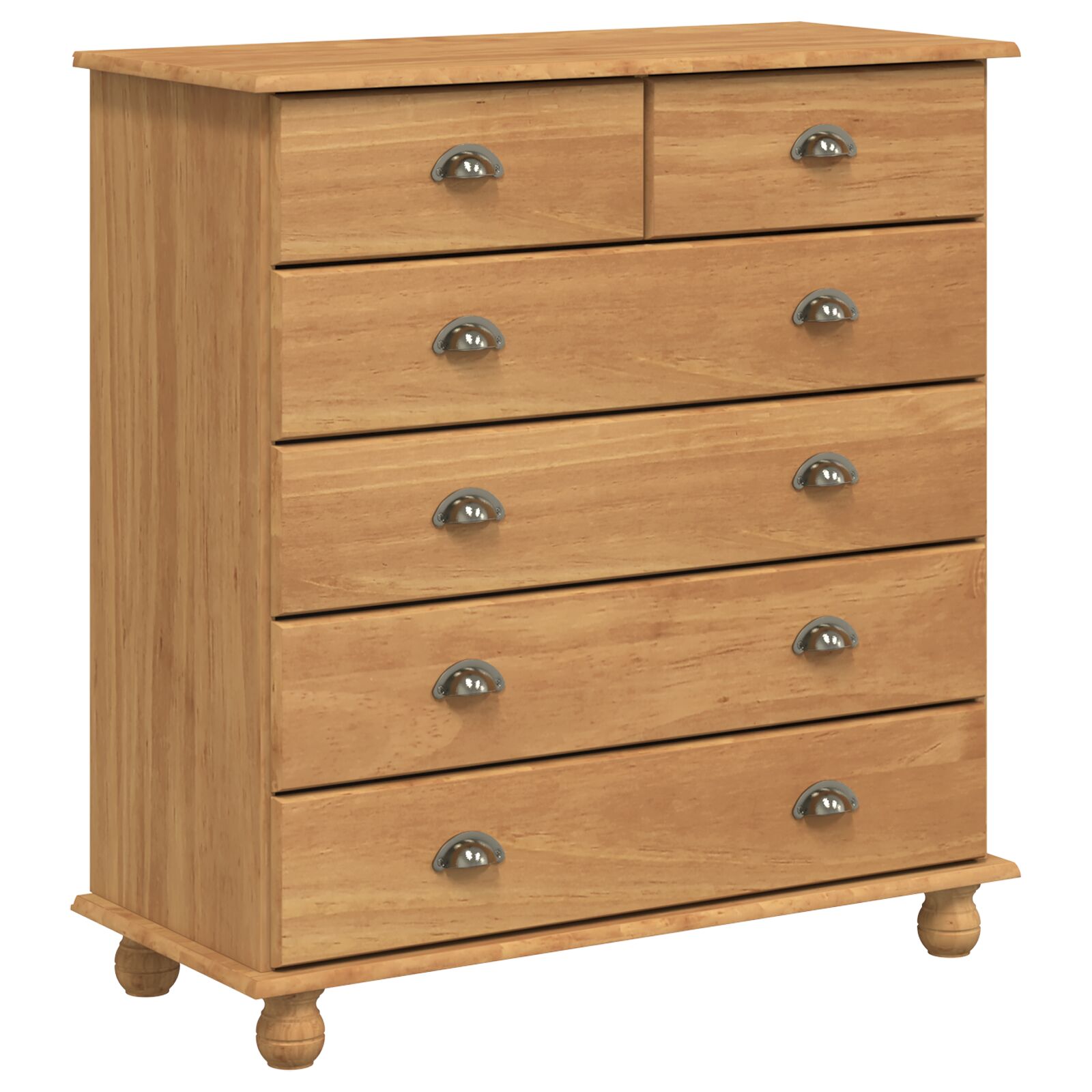 vidaXL komoda 'ASKIM'91x40x95,5 cm Solidna borovina