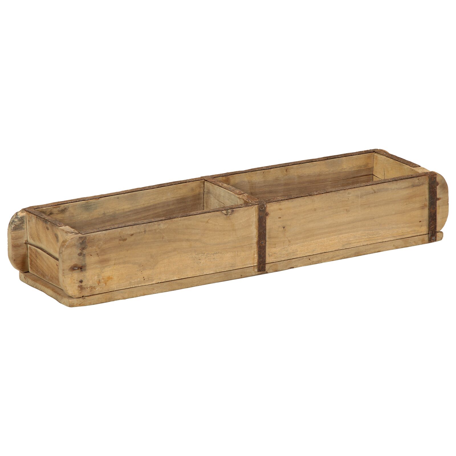 Tálca 60,5x15x9 cm Újrahasznosított Tömör Fa 