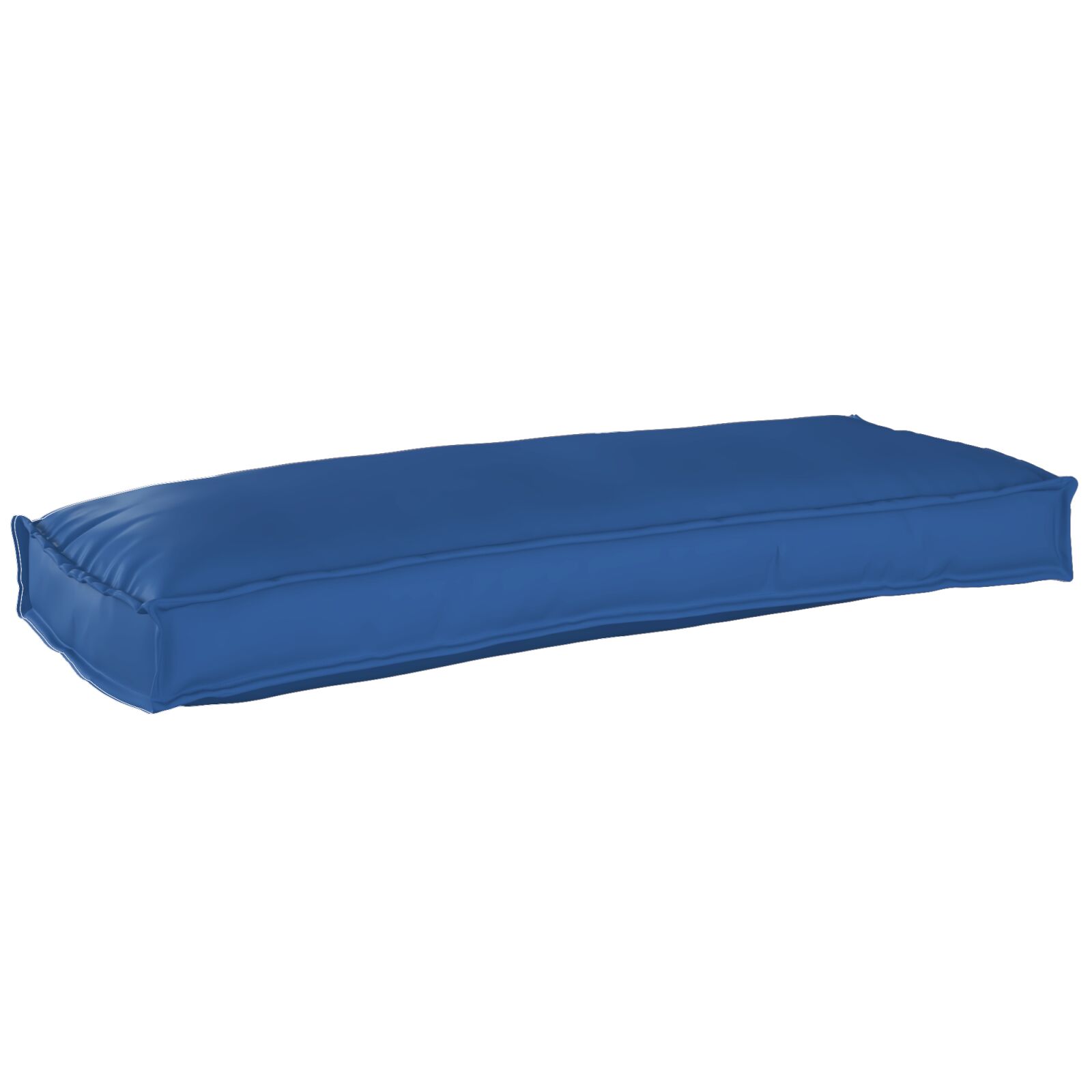 vidaXL Palletkissen für Bänke 2 Stück Königsblau 100x40x8 cm Oxford-Stoff