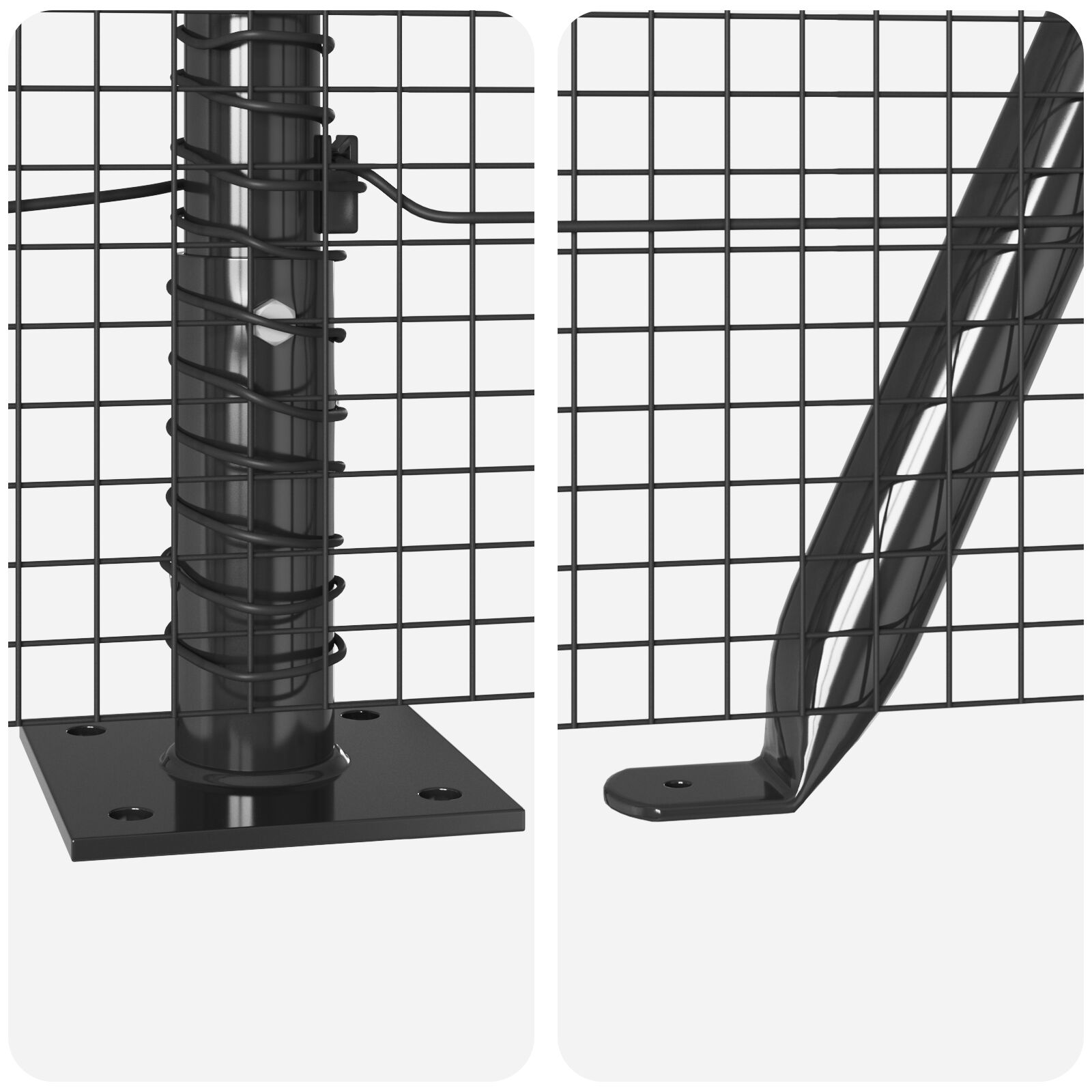 Hall aiapostide komplekt 2 tk Hall Metall 25 x 0.5 m Tugev - Image 9