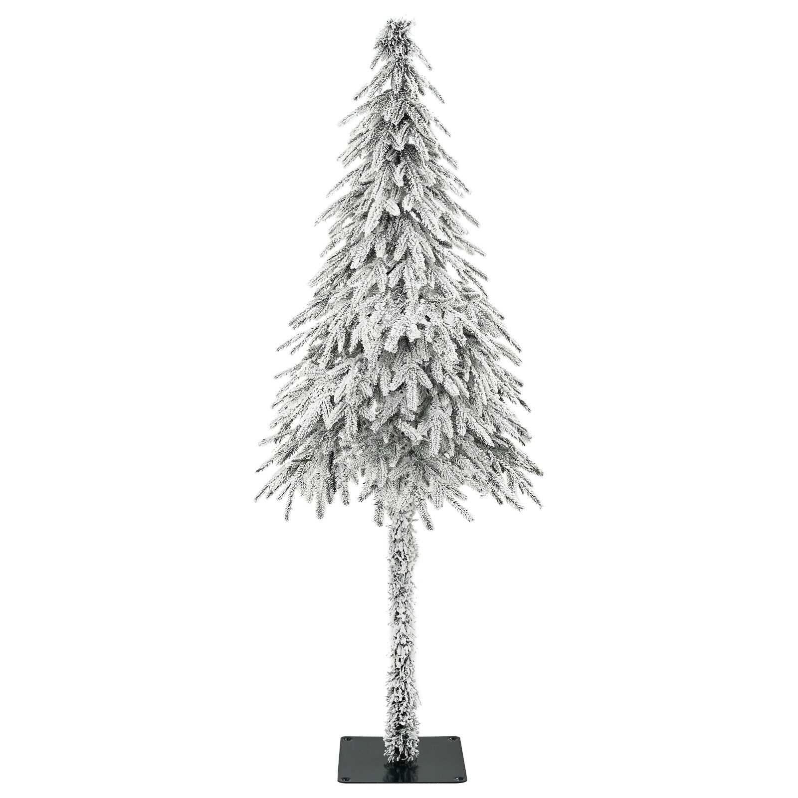 Sapin de Noël blanc  Blanc PVC 150 cm Sapin de Noël blanc