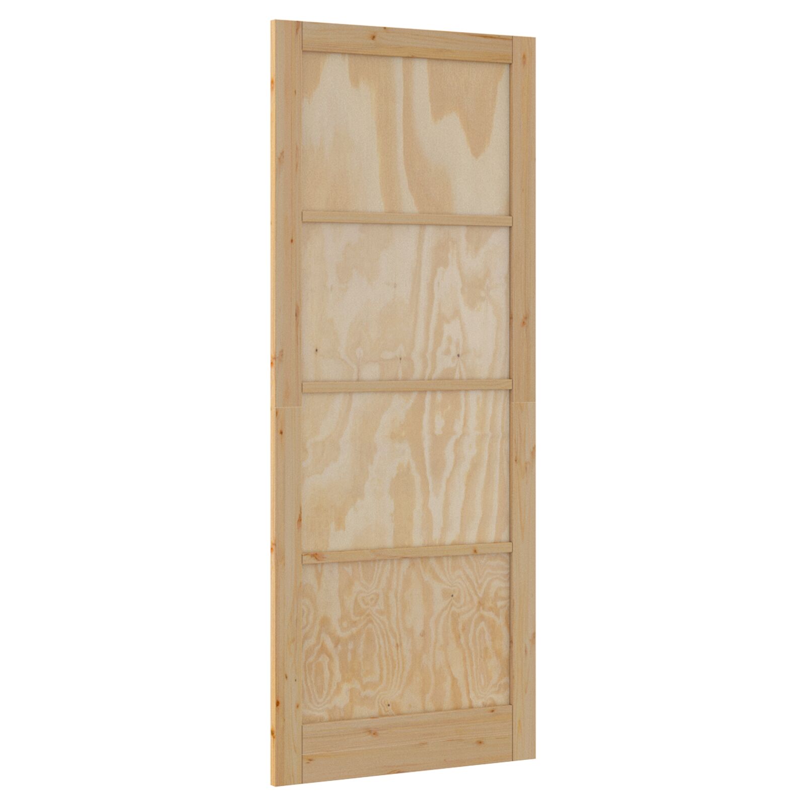unutarnja vrata "ORKDAL" 83x232x4 cm čvrsto drvo bor