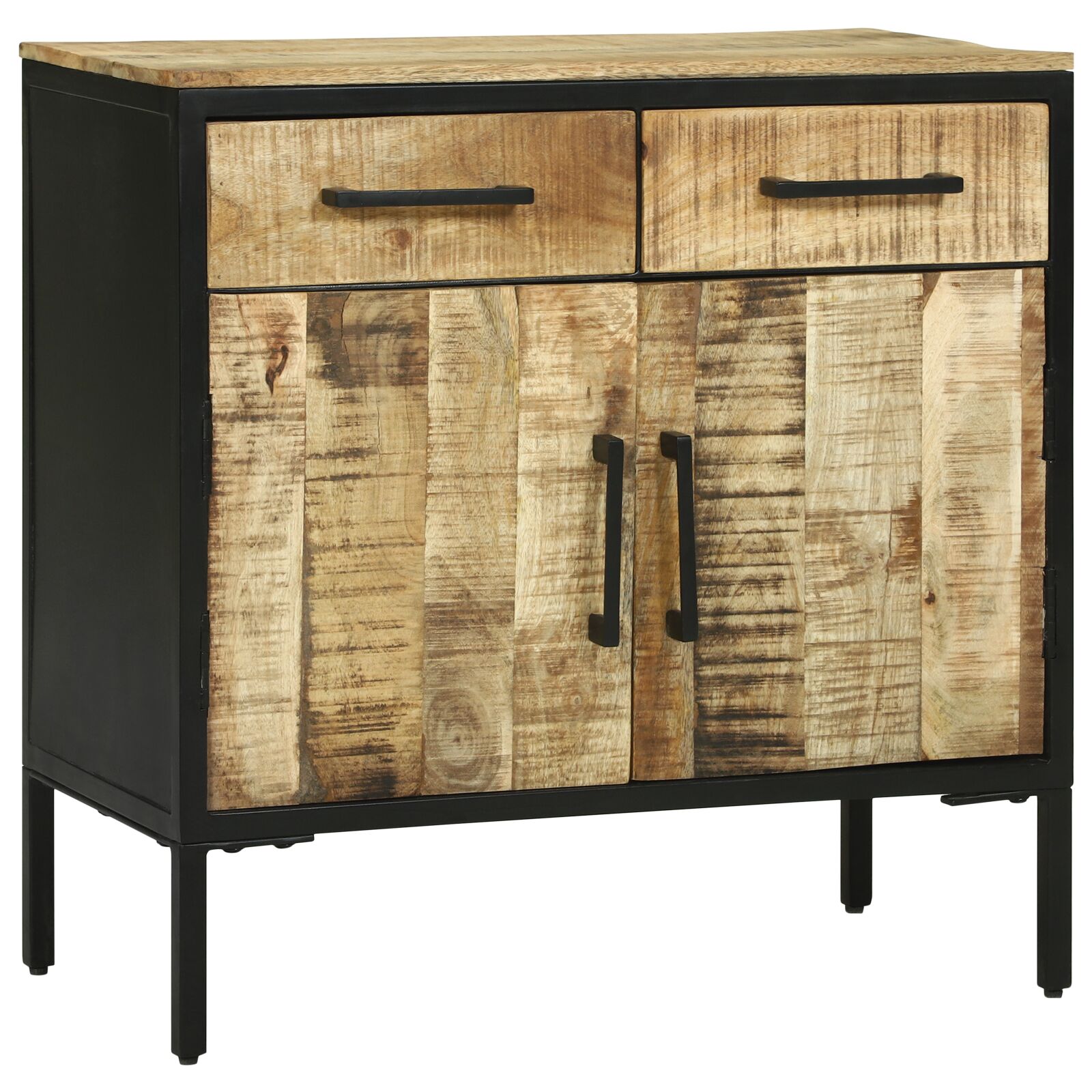 vidaXL bife 70x35x70 cm Čvrsto Grubo Drvo Mango
