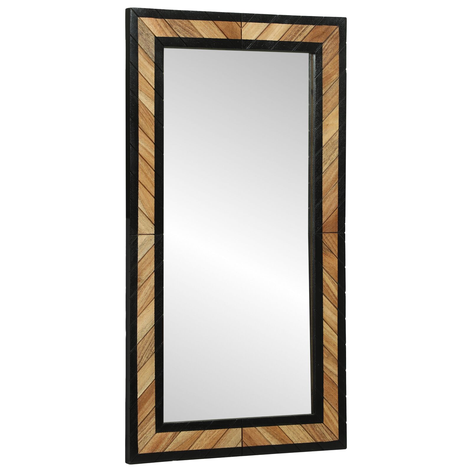 vidaXL Spiegel 90x2x50 cm Massivholz Akazie