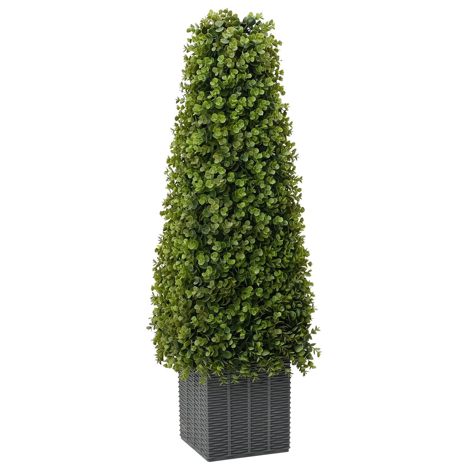 vidaXL Planta artificială  Eucalyptus cu ghiveci 27x27x90 cm Verde