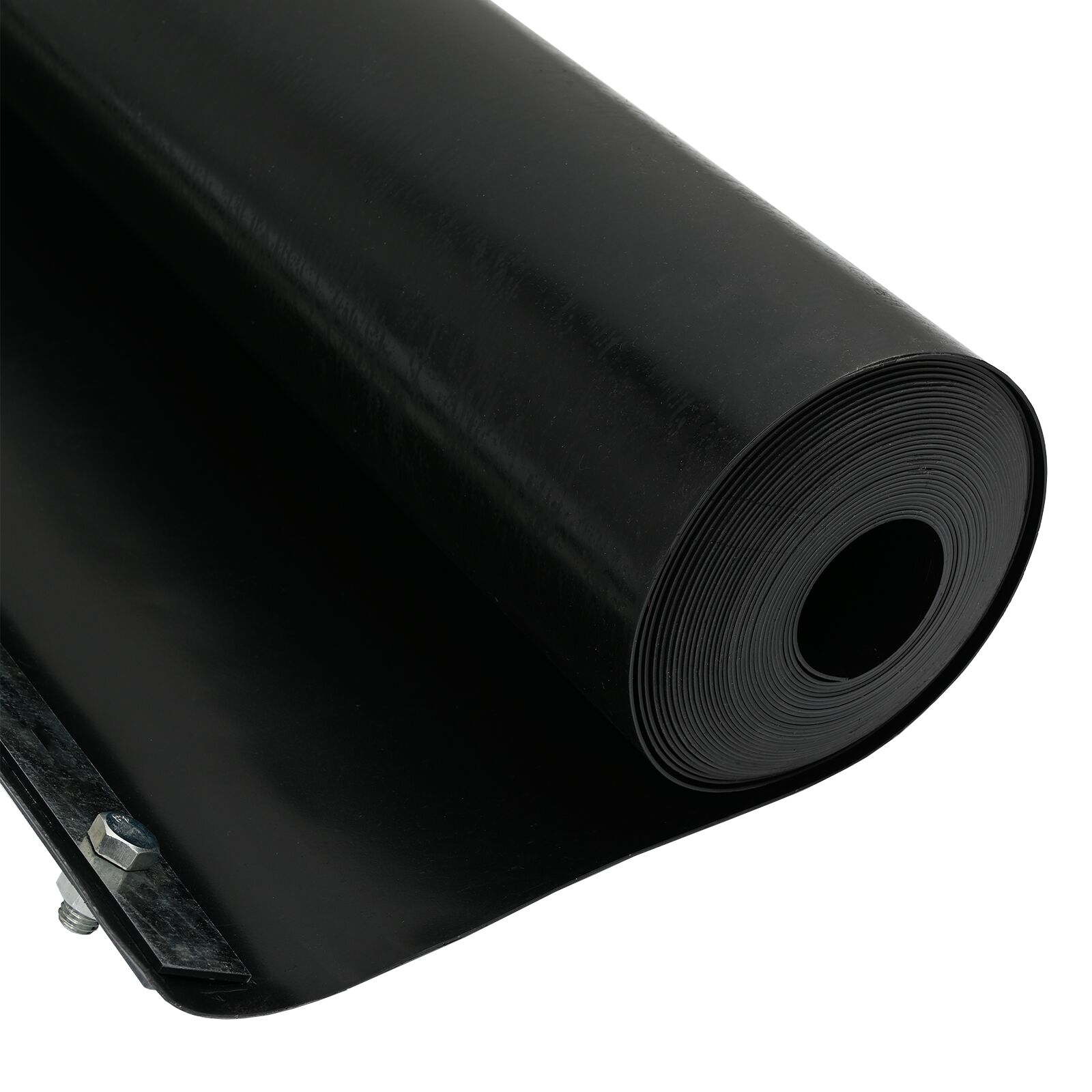 vidaXL Barieră de rădăcină  cu șine de conectare Neagră 0,7x10 m 1,5 mm HDPE