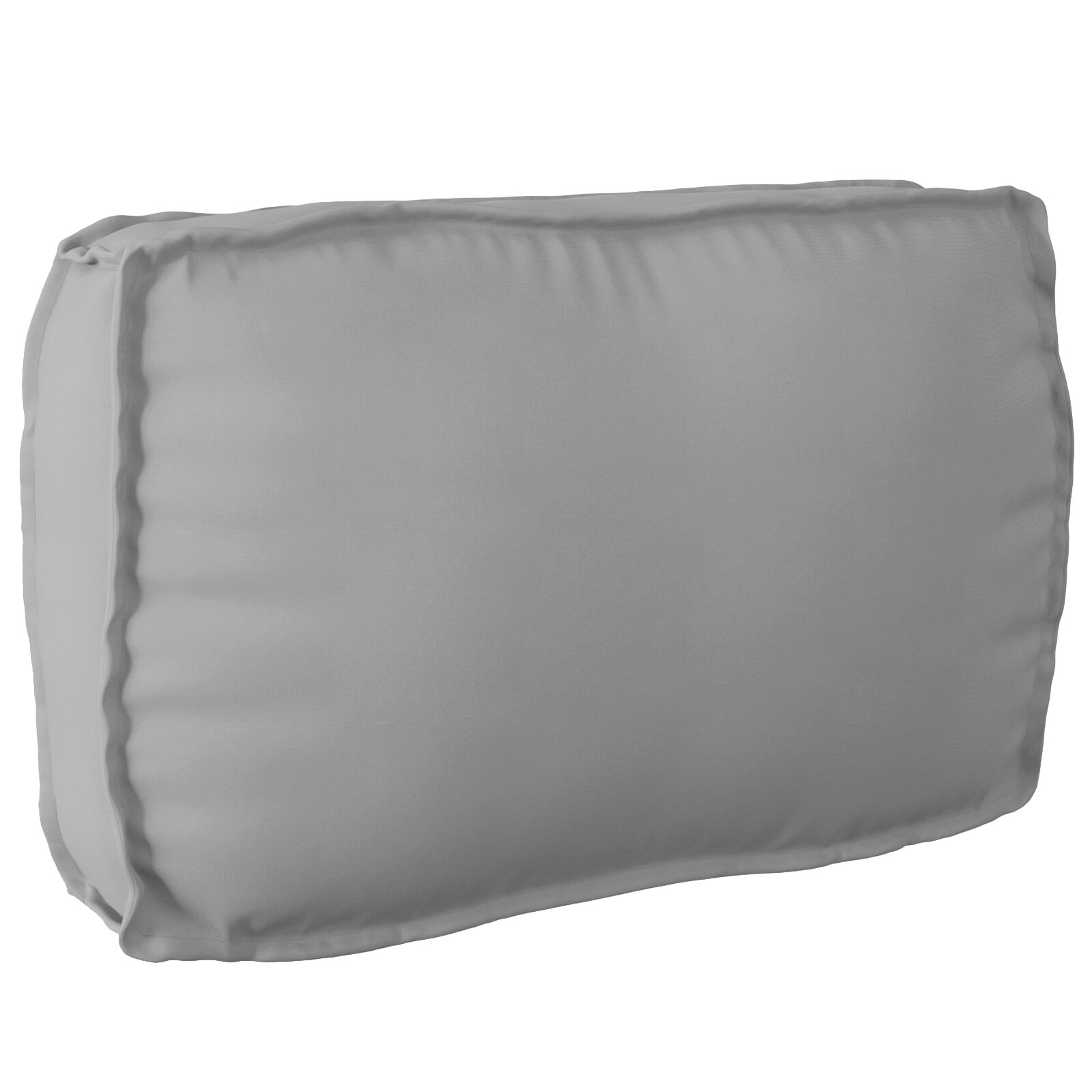Raklap Párna Hátpárna Szürke 70x40x12 cm Oxford Szövet 