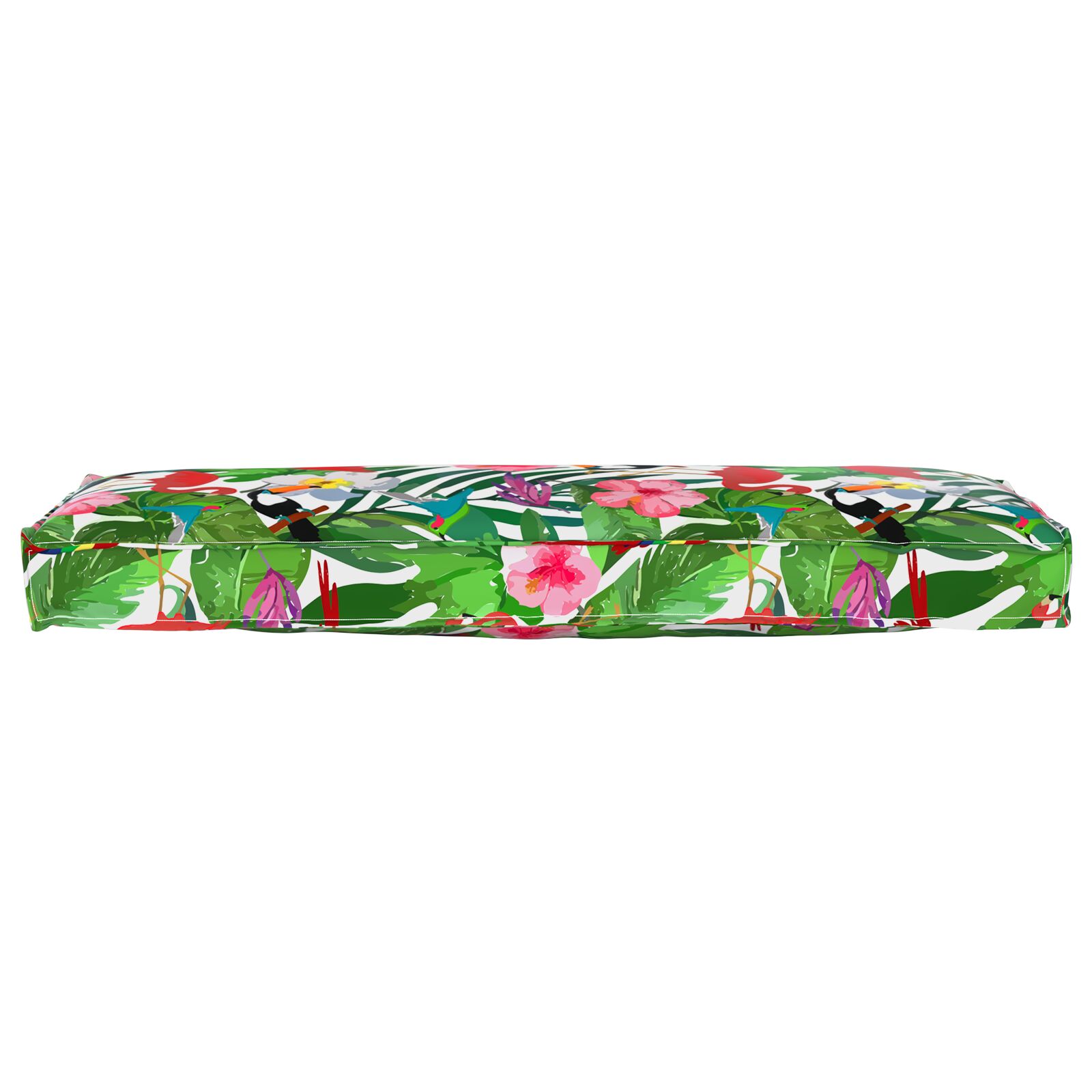 Palleti padi pinkidele Troopiline džungel 120x40x8 cm Oxford kangas