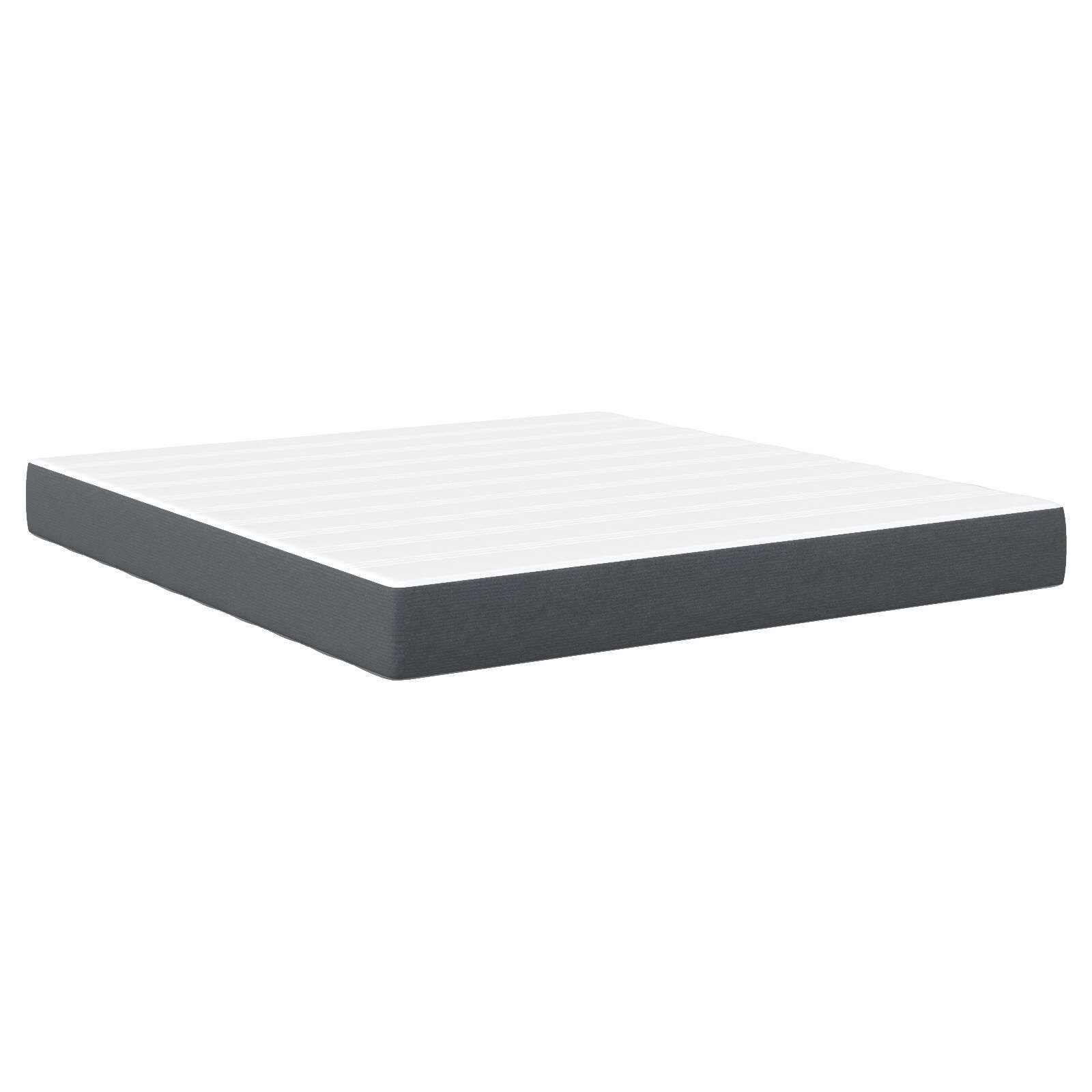 Srednji madrac s Pocket oprugama - Tamno siva - 180x200x20 cm