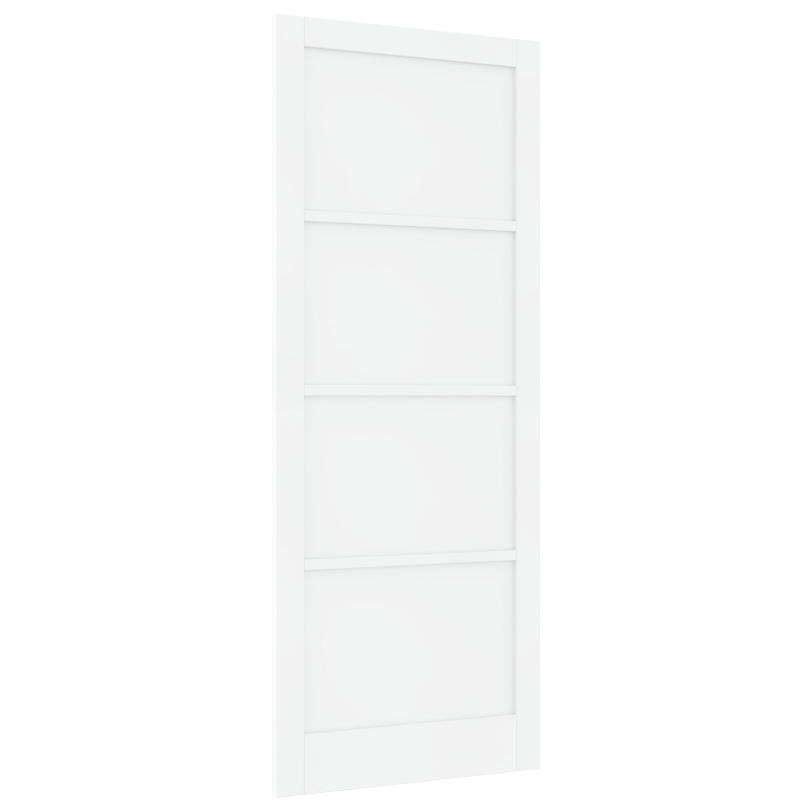 Siseuks 'ORKDAL'Valge 93x232x4 cm Tugev Pui..