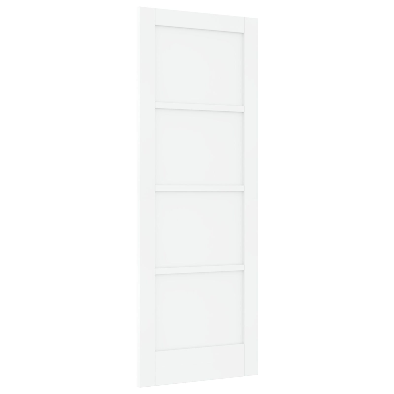 unutarnja vrata 'ORKDAL'bijela 73.5x198.5x4 cm od punog bora