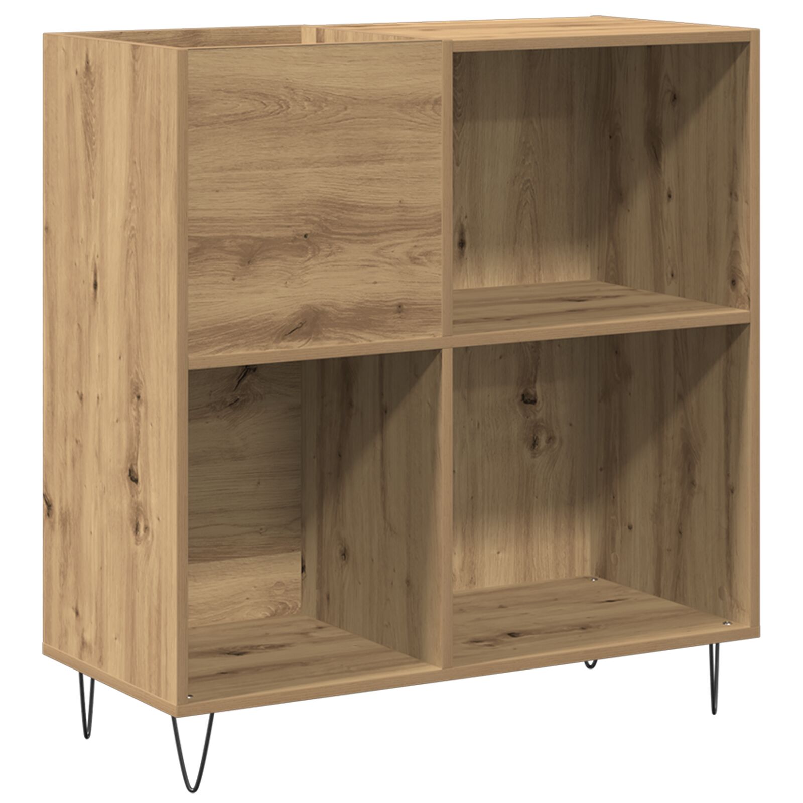 Record Cabinet Black 84.5x38x89 cm Engineered Wood vidaXL - Picture 32 of 117