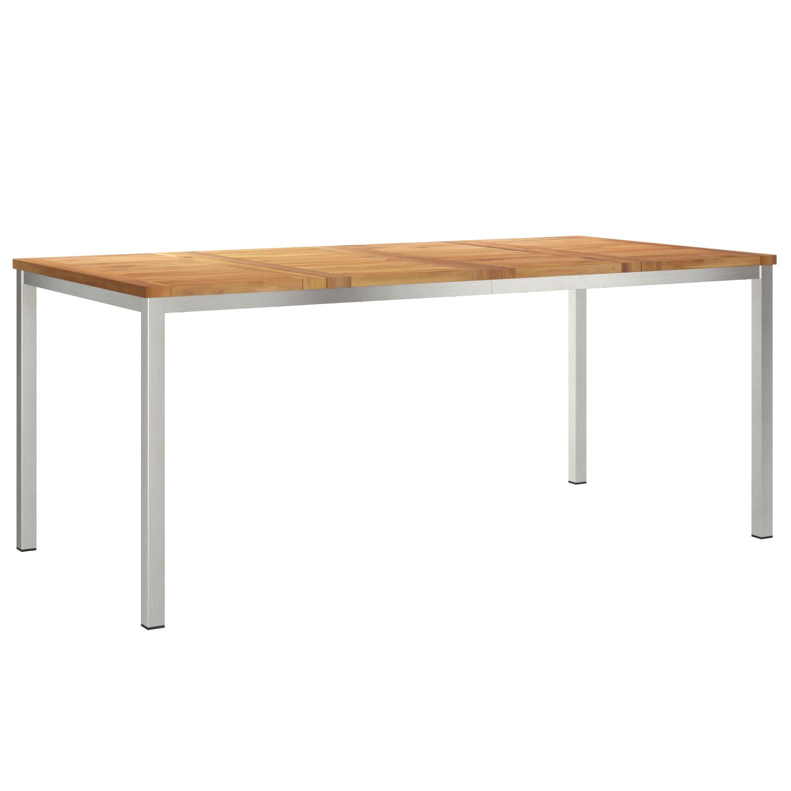 vanjski blagovaonski stol 180x90x75 cm čvrsta tikovina