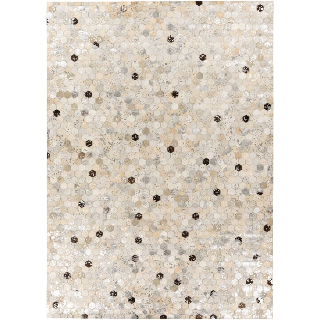 Padiro Flachflorteppich Lavin 1025 silber B/H/L: ca. 120x0,8x170 cm