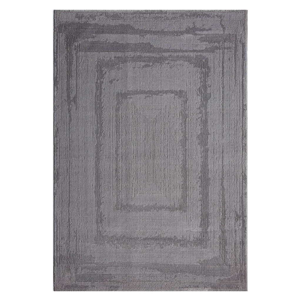 Webteppich Costa grau B/L: ca. 120x170 cm