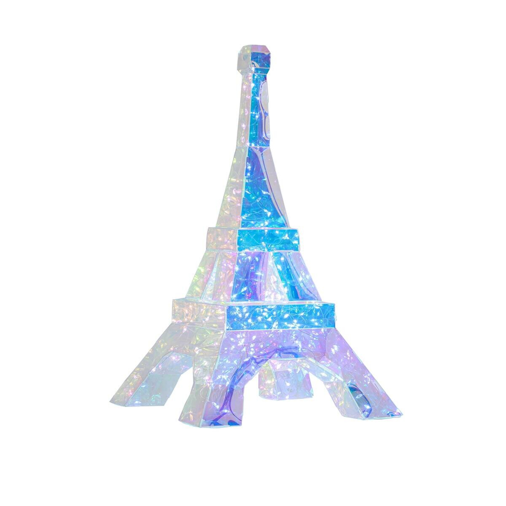 Nolo LED-Dekoleuchte Eiffelturm transparent