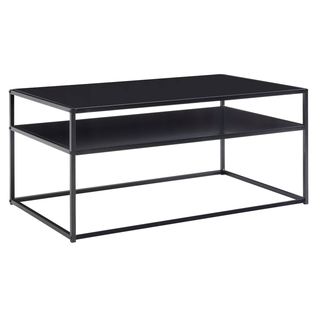 Couchtisch schwarz B/H/T: ca. 60x45x100 cm