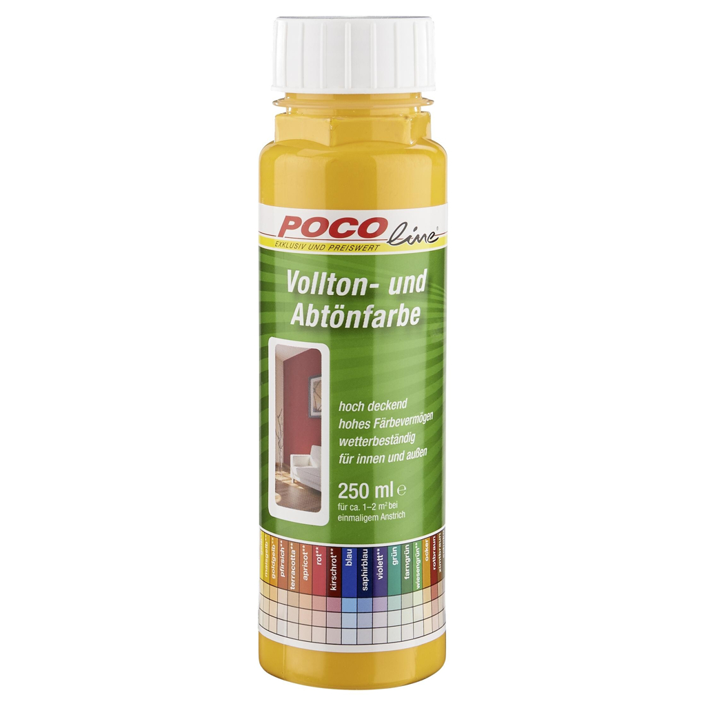POCOline Vollton- und Abtönfarbe mais ca. 0,25 l
