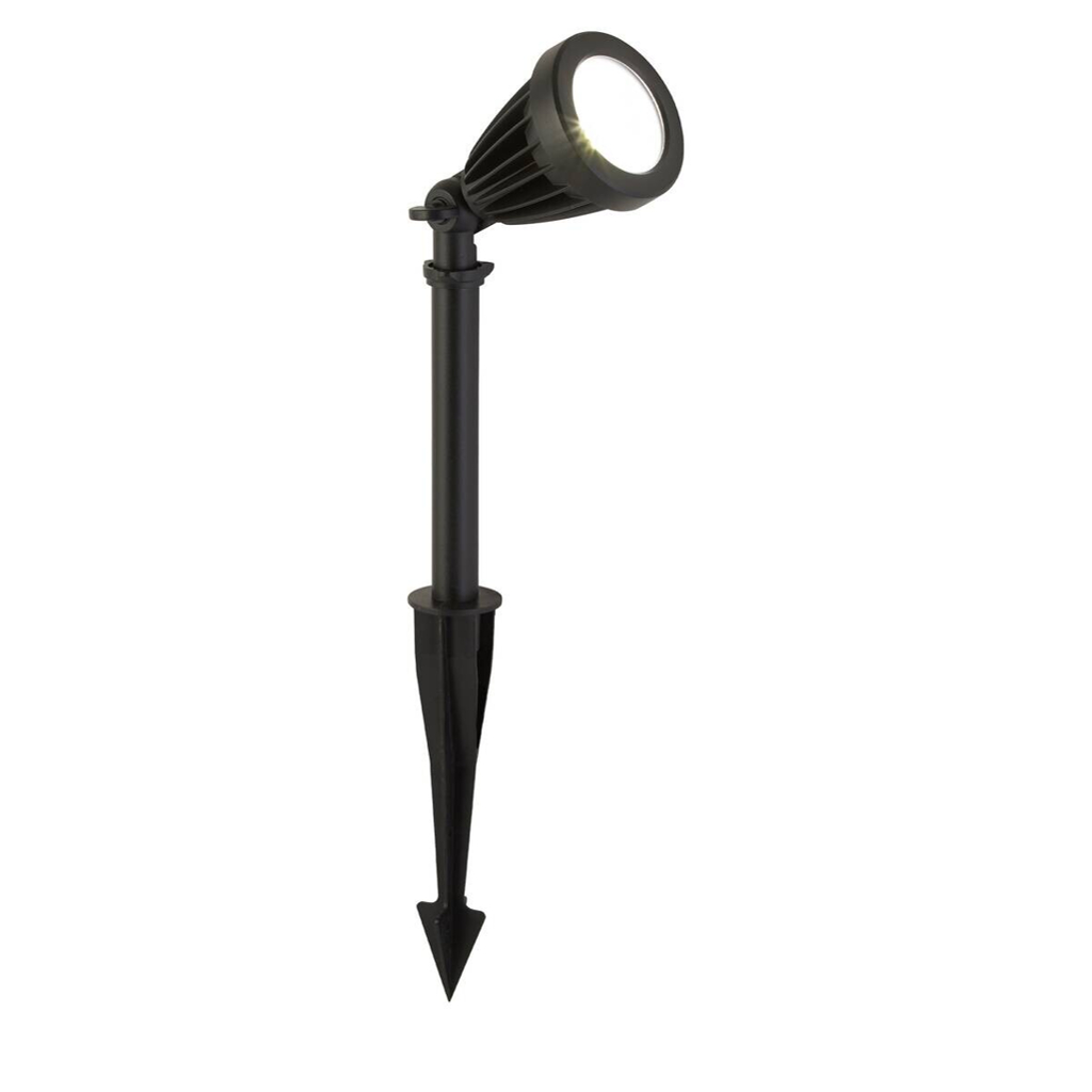 LED-Außenleuchte klar schwarz B/H/T: ca. 8x25x14,3 cm