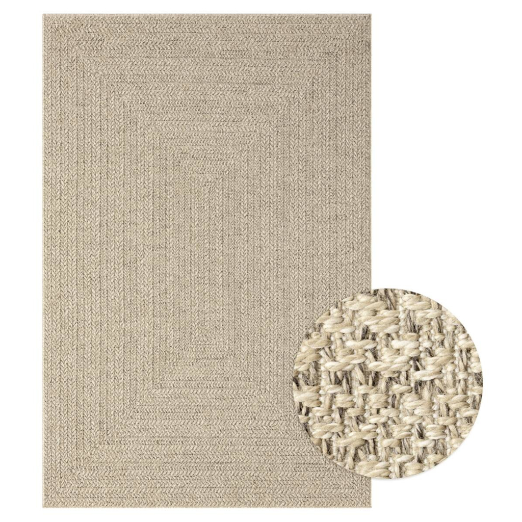 Merinos Teppich Kenzy natur B/L: ca. 120x170 cm